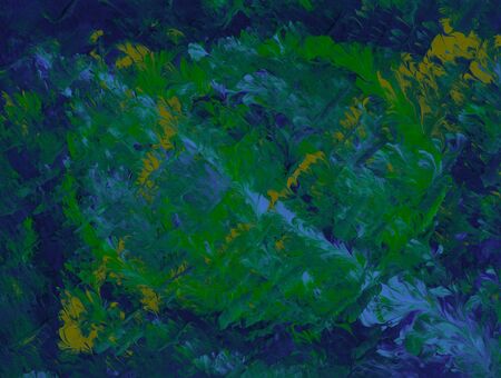 Abstract Blue Greenの写真素材