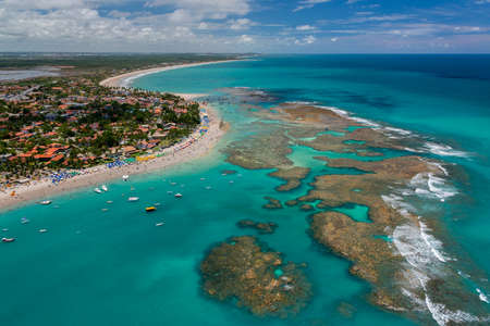 Porto de Galinhas Beach, Ipojuca, near Recife, Pernambuco, Brazilのeditorial素材