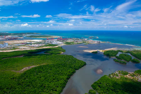 Port of Suape, Ipojuca, Pernambucoのeditorial素材