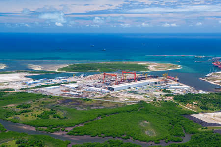 Port of Suape, Ipojuca, Pernambucoのeditorial素材