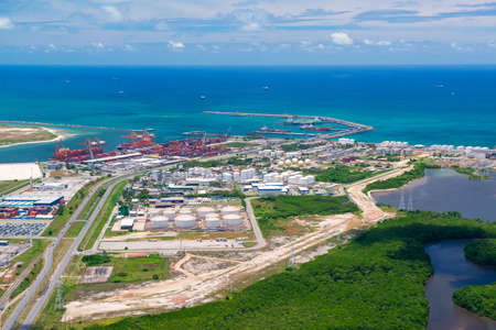 Port of Suape, Ipojuca, Pernambucoのeditorial素材