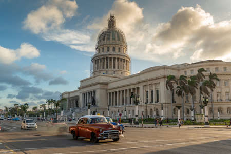 It was the seat of the Cuban government until the Cuban Revolution, in 1959. Current Cuban Academy of Sciences.のeditorial素材