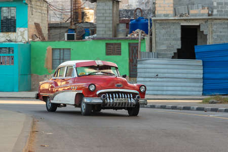 Havana's vintage cars are now one of the city's top tourist brands.のeditorial素材