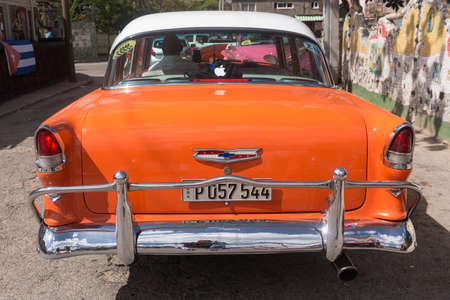 Havana's vintage cars are now one of the city's top tourist brands.のeditorial素材