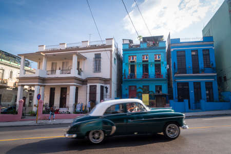 Havana's vintage cars are now one of the city's top tourist brands.のeditorial素材