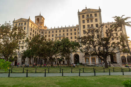 Historic hotel opened in 1930. Located on the seafront in the Vedado neighborhood.のeditorial素材