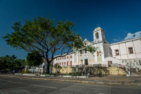 Sao Luis, Maranhao, Brazil. Church of Nossa Senhora do Carmo in the historic center