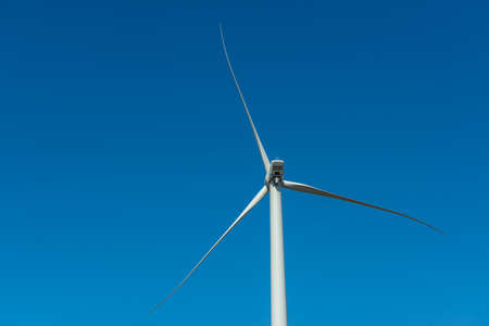 Wind power turbines in Aracati, near Fortaleza, Ceara, Brazil on October 27, 2017.のeditorial素材