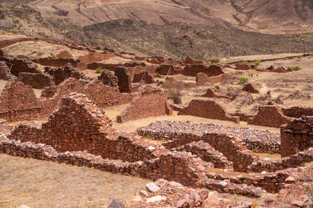 Pikillaqta Archaeological Park, Lucre, Quispicanchi Province, Cusco Department, Peru on October 7,...