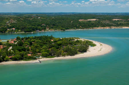 Pontal de Maria Farinha beach, near Recife, Pernambuco, Brazil on March 10, 2010.のeditorial素材