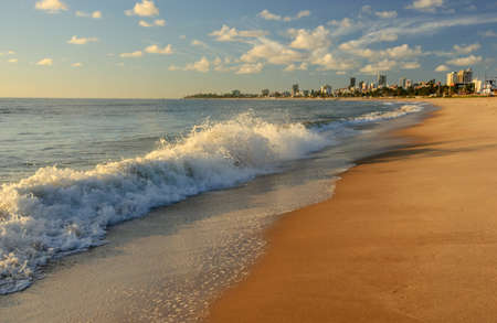 Manaira Beach, Joao Pessoa, Paraiba, Brazil on April 1, 2005.の写真素材