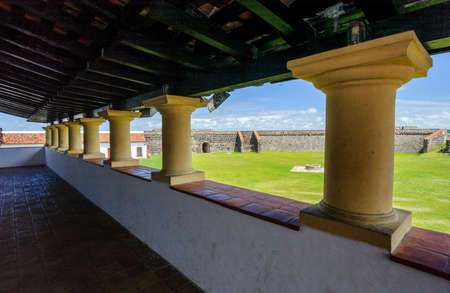 Cabedelo, next to Joao Pessoa, Paraiba, Brazil on May 11, 2005. Fortress of Santa Catarina.のeditorial素材