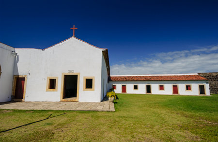 Cabedelo, next to Joao Pessoa, Paraiba, Brazil on May 11, 2005. Fortress of Santa Catarina.のeditorial素材