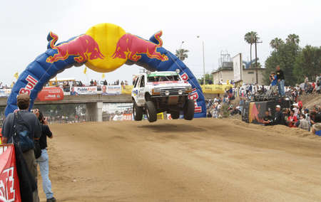 Baja 500 Desert Racing in Mexicoのeditorial素材