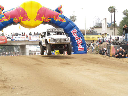 Baja 500 Desert Racing in Mexicoのeditorial素材