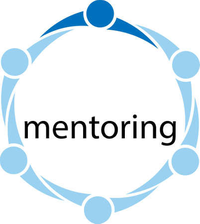 Mentoring Concept Illustrationの写真素材