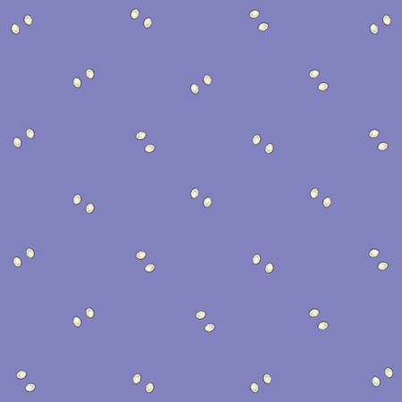 Colorful pattern of coconuts on purple background. Top view. Flat lay. Pop art designの写真素材