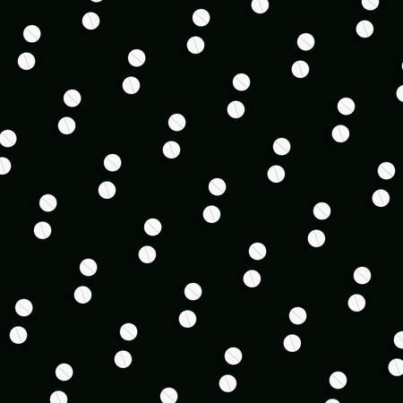 Colorful pattern of white pills on black background. Seamless pattern with tablets. Medical, pharmacy and healthcare conceptの写真素材