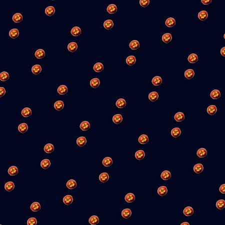 Colorful fruit pattern of fresh red apples on black background. Top view. Flat lay. Pop art design, creative summer conceptの写真素材