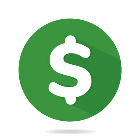Money icon vector. dollar symbol signのイラスト素材