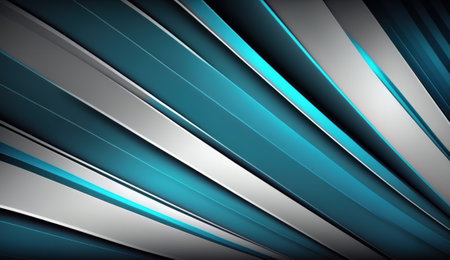 Abstract blue metal texture background, creative digital illustration painting. Created with Generative AI technologyの素材