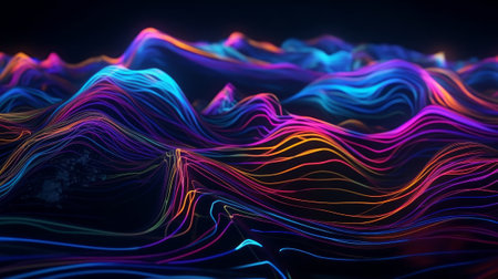Abstract modern painting.digital modern background.colorful texture.digital background illustration.Textured background Generative ai. Created with Generative AI technologyの素材