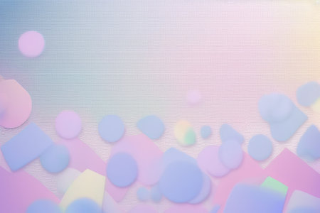 Abstract purple and blue blurs background. Created with Generative AI technologyの素材