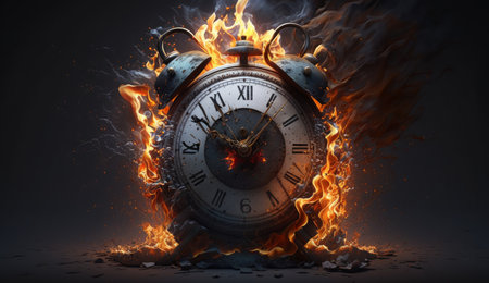 It is high time to wake up. Generative aiの素材