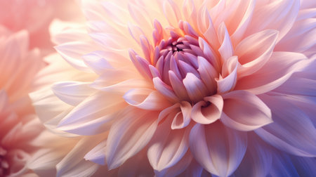 A close up of a pink and white flowerの素材
