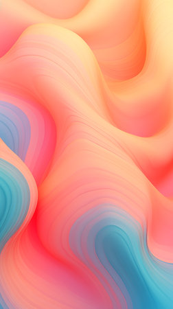 A digitally created wavy background for graphic design purposesの素材