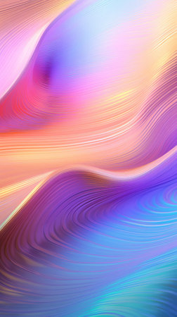 A close-up of a smartphone with a blurred backgroundの素材