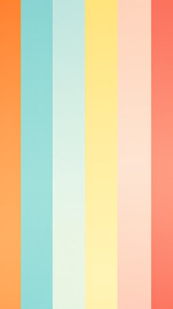 Multicolored Wallpaper with Vertical Stripesの素材