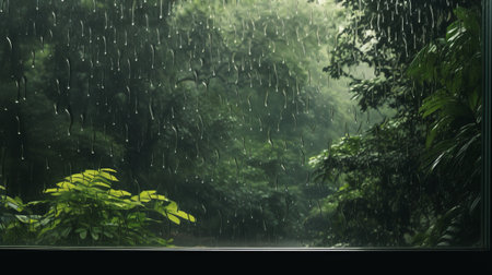 Rainstorm in the Forestの素材