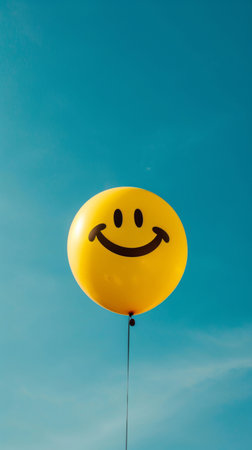 Smiley Face Yellow Balloonの素材