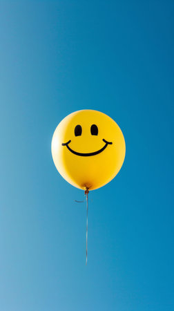 Smiley Face Yellow Balloonの素材