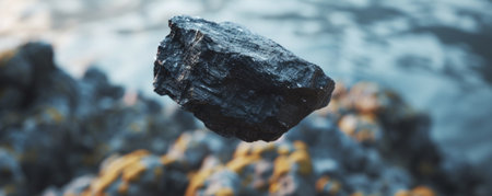 Levitating Rock Formation - Mysterious Nature Conceptの素材