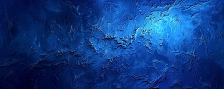 Abstract blue texture resembling a sea or oceanの素材