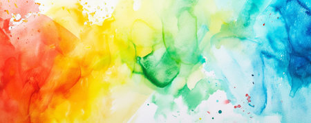 Vivid and Diverse Colors in a Beautiful Paintingの素材