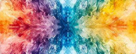 Vibrant Rainbow Colored Background With Diverse Range of Colorsの素材