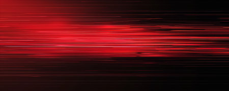 Abstract futuristic red and black lines backgroundの素材