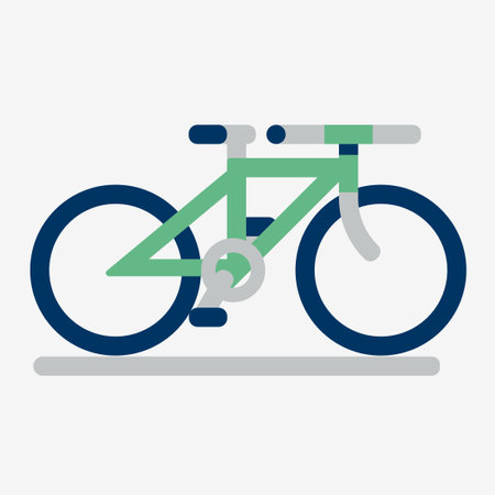Bike design over white background, vector illustration. Eps 10.のイラスト素材