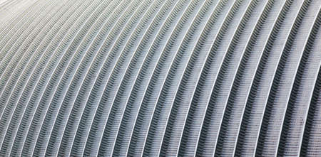 Spheric steel roofの写真素材