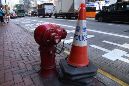 Fire Hydrant & Cones