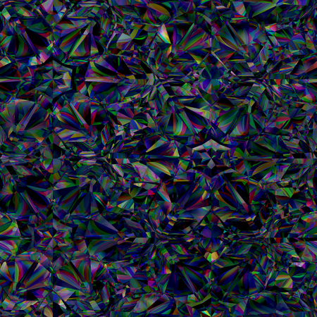 Abstract seamless black crystal textureの写真素材