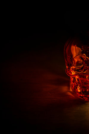 skull and crossbones gabinetの写真素材