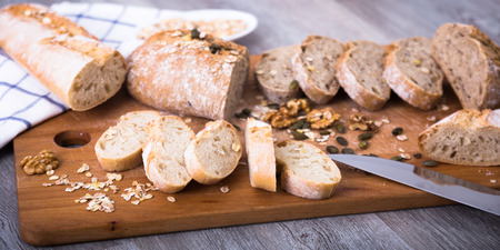 fragrant crispy slices of rye bread