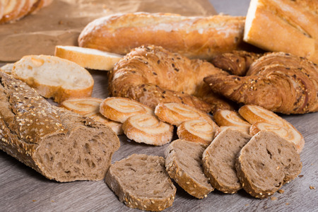 fresh apetics bakery products in wide varietyの写真素材