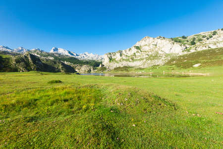 views of national park peaks of europeの写真素材