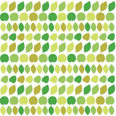 Organic leaf pattern designのイラスト素材