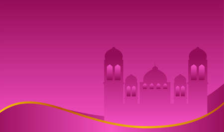 Islamic Background design for Ramadan Kareem and Eid Mubarak or Eid Al Adhaのイラスト素材